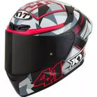 Capacete Kyt Tt-course Espargaro Modelo 2018 Fuxia Cinza Rosa