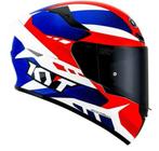 Capacete KYT Tt Course Gear Blue Red