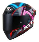 Capacete Kyt Tt Course Ratthapark Play - Preto/Rosa - 60 (G)