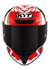 Capacete Kyt Tt-Course Super Mario - Vermelho/Branco - 60 G