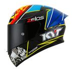 Capacete Kyt Tt-Course Xavier Simeon Endurance Champion-Preto/Azul/Vermelho-60 (G)