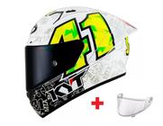 Capacete Kyt YS43 Nz Race Tamanho 56 Espargaro Réplica 2021