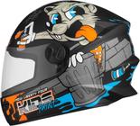 Capacete liberty paint kids preto fosco