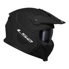 Capacete ls2 drifter monocolor preto fosco