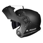 Capacete ls2 ff 908 strobe ii monocolor matte black