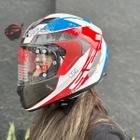 Capacete LS2 FF320 Stream Stingers Red/Blue