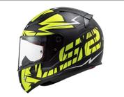 Capacete Ls2 FF353 RAPID CROMO MATTE BLK/HI-VIS YLW