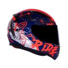 Capacete Ls2 Ff353 Rapid Naughty Azul Laranja