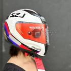 Capacete LS2 FF353 Rapid Stark White Red Blue Gold