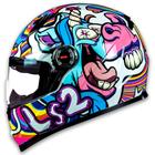 Capacete ls2 ff358 bubble white