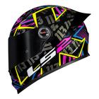 Capacete LS2 FF358 Classic S Rafael Paschoalin Réplica Preto