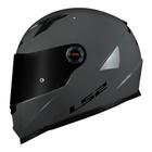 Capacete LS2 FF358 Monocolor Nardo Grey Cinza Brilhante Masculino e Feminino