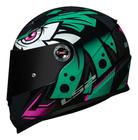 Capacete Ls2 Ff358 Tribal Verde Preto