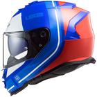 Capacete LS2 FF800 Storm Slant Azul/Vermelho