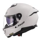 Capacete ls2 ff808 stream 2 branco perolado brilhante