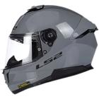 Capacete ls2 ff808 stream 2 nardo grey cinza brilhante