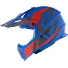 Capacete LS2 MX437 Fast Matte Blue