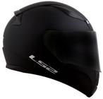 Capacete Ls2 Rapid ff353 Monocolor Preto Fosco