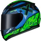 Capacete LS2 Rapid FF353 Xtreet Preto Verde