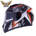 Capacete LS2 Vector Evo FF397 Scratch Preto/Vermelho 60/L