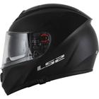 Capacete LS2 Vector FF397 Mono Preto Fosco (Tri-composto)