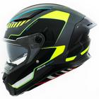 Capacete Masculino Axxis Panther Gale Amarelo Oculos Moto