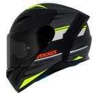 Capacete Masculino Axxis Segment Bat Preto Fosco Moto