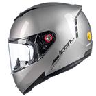 Capacete Masculino Feminino Fechado Peels Icon Prata Moto