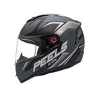 Capacete Masculino Feminino Peels Icon Element Preto Fosco