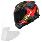 Capacete Masculino Norisk Razor Godspeed Viseira Fume