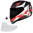 Capacete Peels Icon Dash Chumbo Fosco com Vermelho - BJ COMERCIO