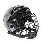 Capacete montaria em touros 313 Action - Combo Com Grade - Preto