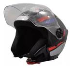 Capacete Moto Aberto Ebf Spark Jet Sting Preto