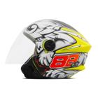 Capacete Moto Aberto Masculino Pro Tork New Liberty 3 GP 88 Fosco