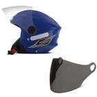 Capacete Moto Aberto Mixs Way + Viseira Fumê