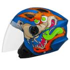 Capacete Moto Aberto New Liberty Three Coyote Lançamento 