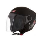 Capacete Moto Aberto ProTork New LibertyThree Preto Fosco 58