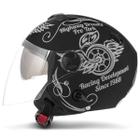 Capacete Moto Aberto Urbano Feminino Masculino New Atomic Highway Dreams Pro Tork Premium