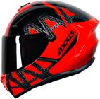 Capacete Moto Axxis Draken Dekers Gloss 56 Vermelho