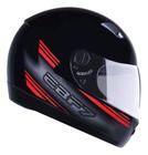 Capacete Moto Ebf 7 Carbon Gt Preto Solid Várias Cores + Nf