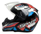 Capacete Moto Ebf New Spark Dragon Esportivo Com Narigueira