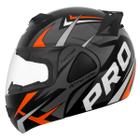 Capacete Moto Escamoteável Robocop V Pro Jet Factor Pro Tork