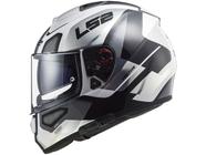 Capacete moto fechado com óculos interno LS2 FF397 Vector (Tri-composto)