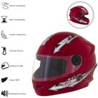 Capacete Moto Fechado Infantil Criança Pro Tork Liberty 4 Four Kids