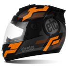 Capacete Moto Fechado Integral Etceter Evo Esportivo Urbano Viagem Masculino Feminino 56 58 60 62