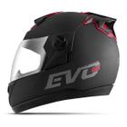 Capacete Moto Fechado Integral Pro Tork Evolution G8 Solid Unissex Moderno Esportivo Com Narigueira