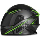 Capacete Moto Fechado Integral Pro Tork R8 Viseira Fumê Masculino Feminino Esportivo e Urbano