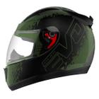 Capacete Moto Fechado Jet Evo Etceter Fragment Viseira Brilhante 56 58 60 62