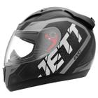 Capacete Moto Fechado Jett Modelo Evo Line Fosco Feminino Masculino Pro Tork