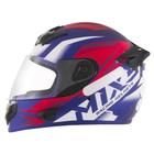 Capacete Moto Fechado Mixs MX2 Storm Unissex Fosco